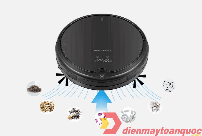 Robot hút bụi nhâp khẩu làm sạch tối đa với bộ lọc không khí